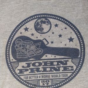 John Prine tour shirt
